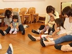 今年度の２歳・３歳児遊び教室が始まりました。